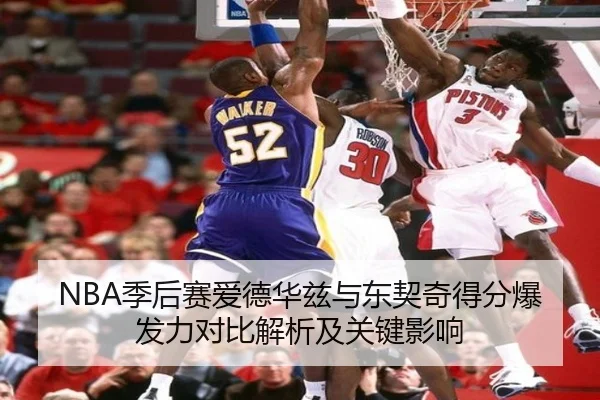 NBA季后赛爱德华兹与东契奇得分爆发力对比解析及关键影响